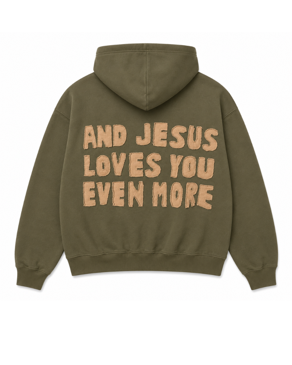 Jesus Loves You Even More Hoodie