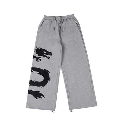 Dragon Graphic Sweatpants