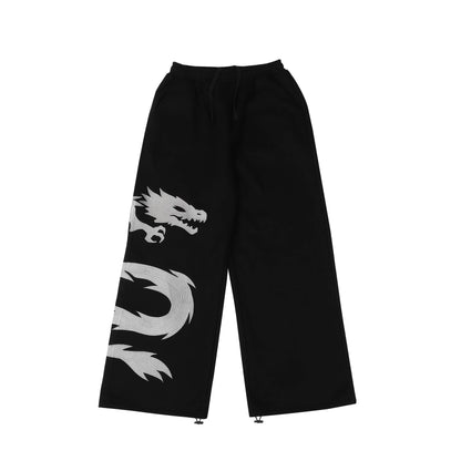 Dragon Graphic Sweatpants